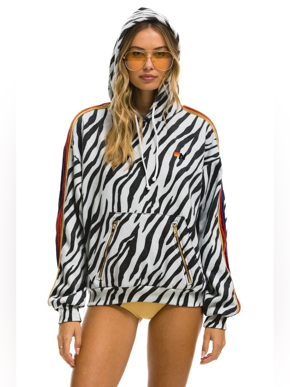 Aviator Nation Ninja Relaxed Super Soft Pullover Hoodie